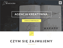 Tablet Screenshot of makadu.pl